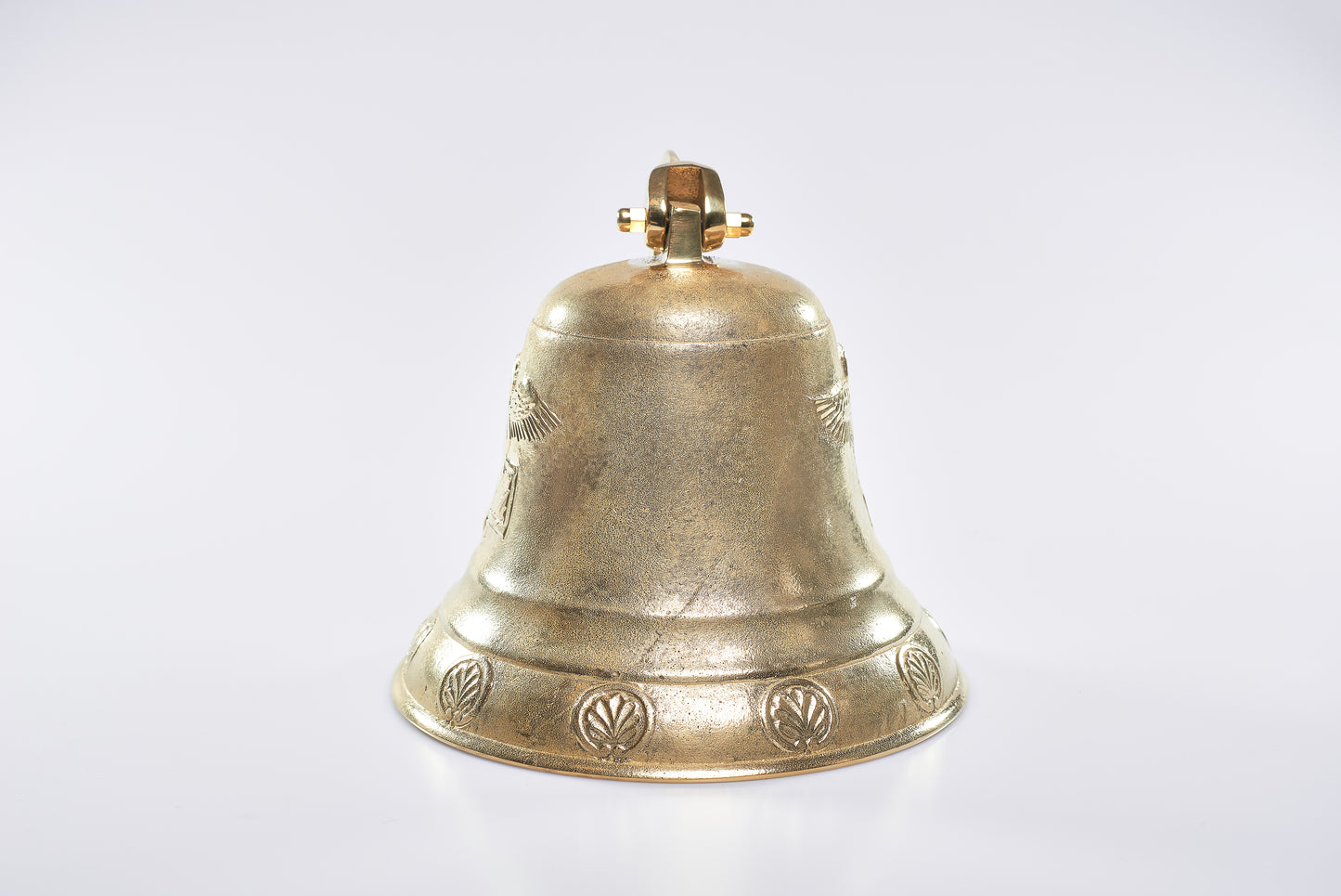 Campana in Ottone con Attacco a Muro Altezza 23 Centimetri