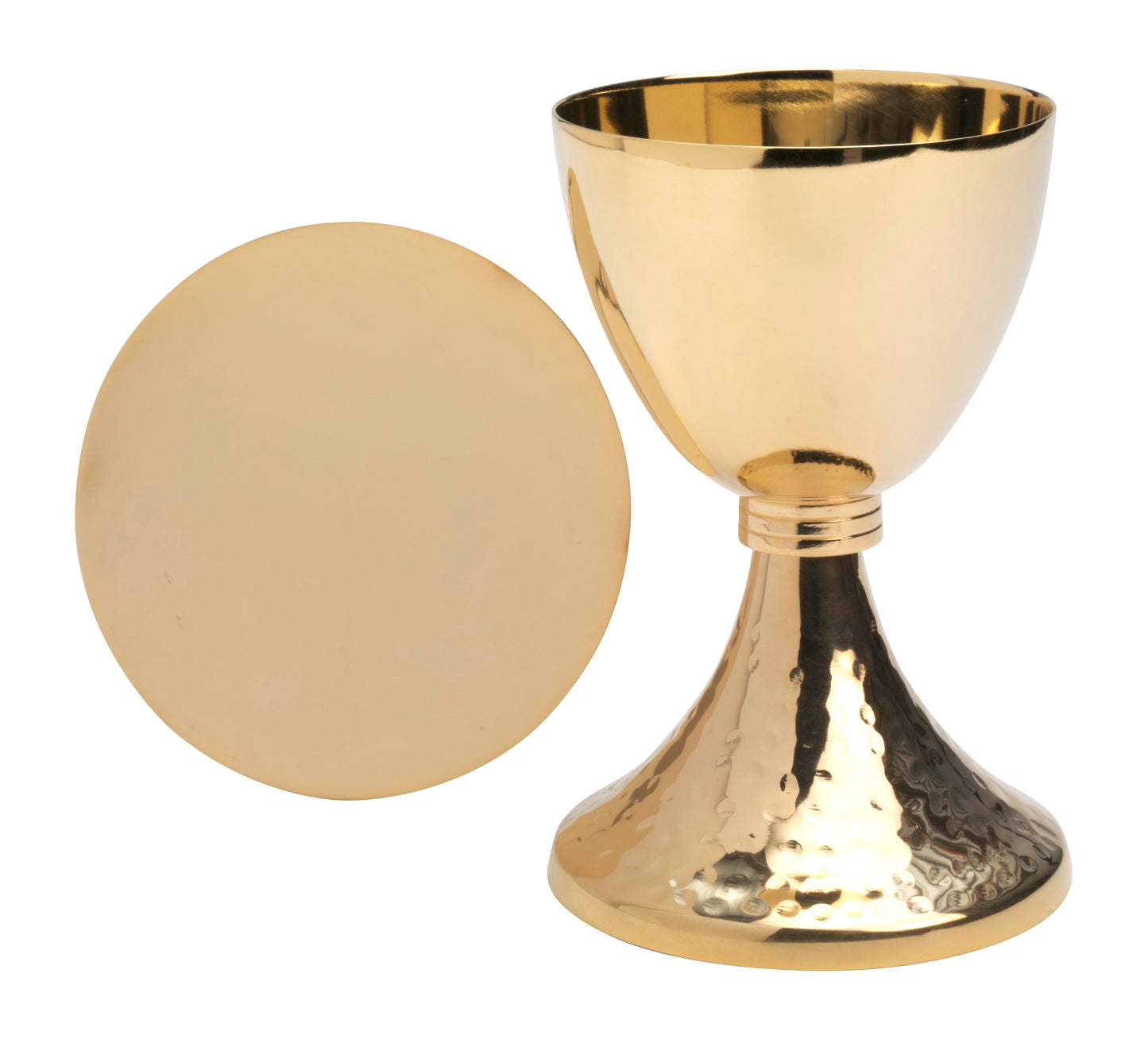 Calice in Ottone Dorato Altezza 19,5 cm