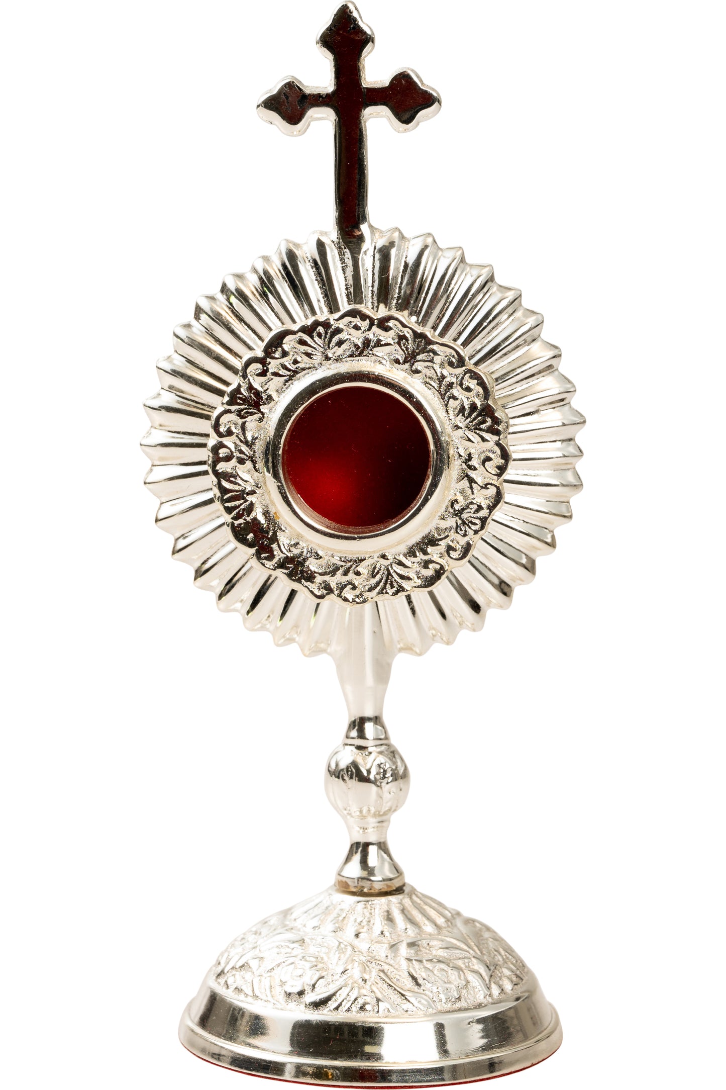 Reliquiario Argentato da Appoggio Altezza 17 cm