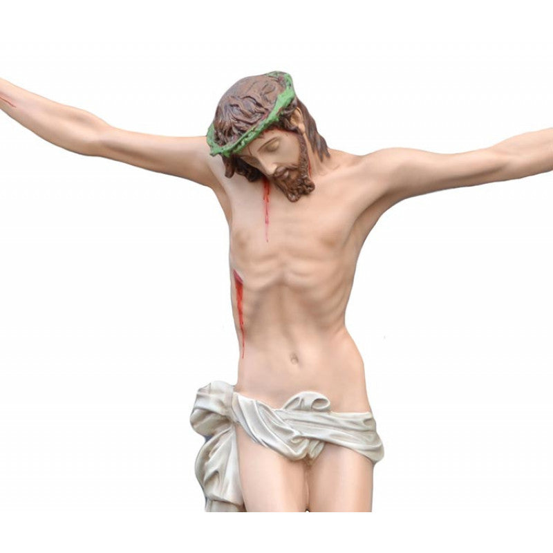 Statua Corpo di Cristo 110x120 cm in Vetroresina