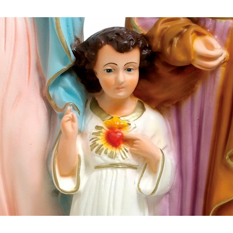 Statua Sacra Famiglia 40 cm in Resina