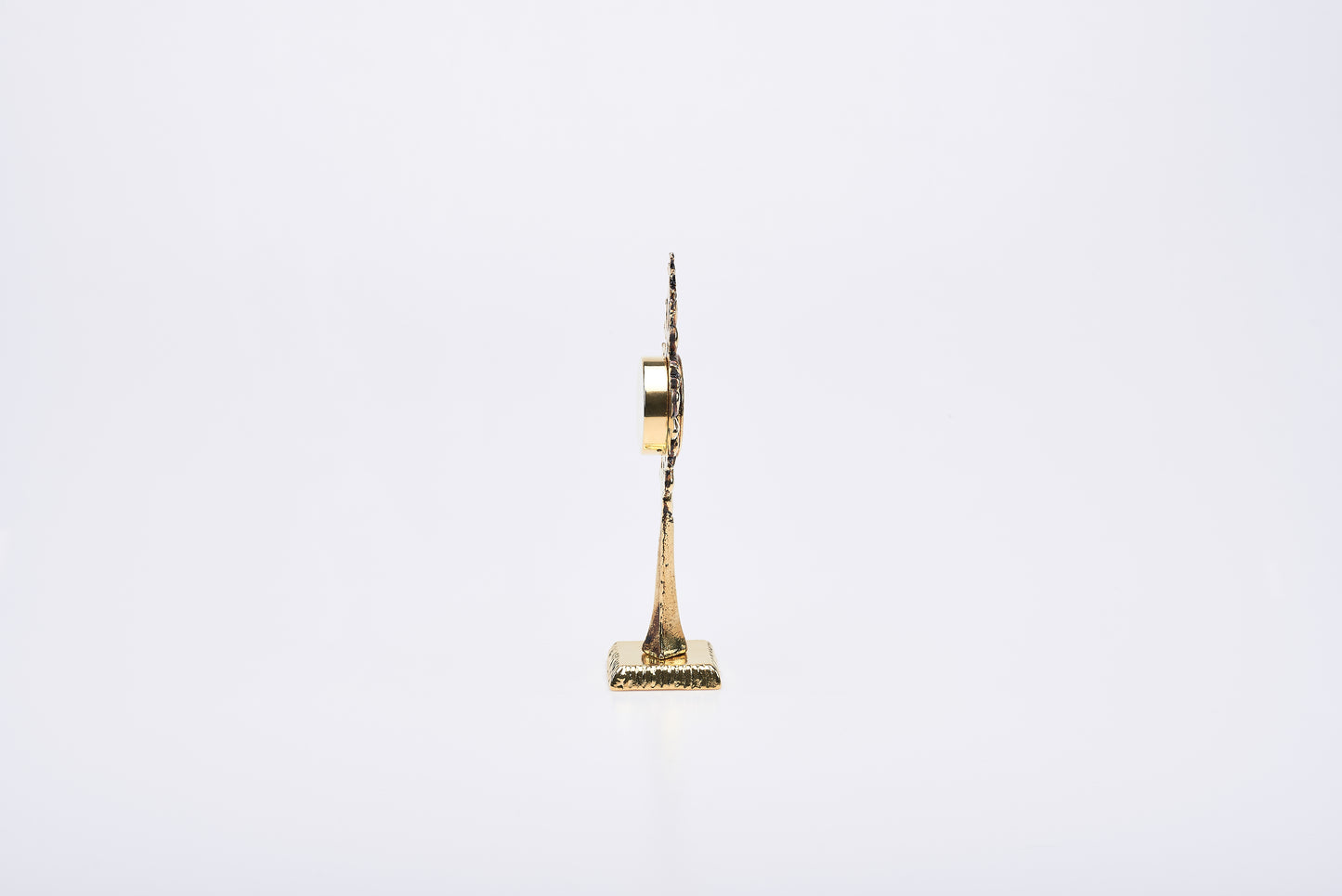 Reliquiario in Bronzo Dorato 10 x 19,5 Centimetri