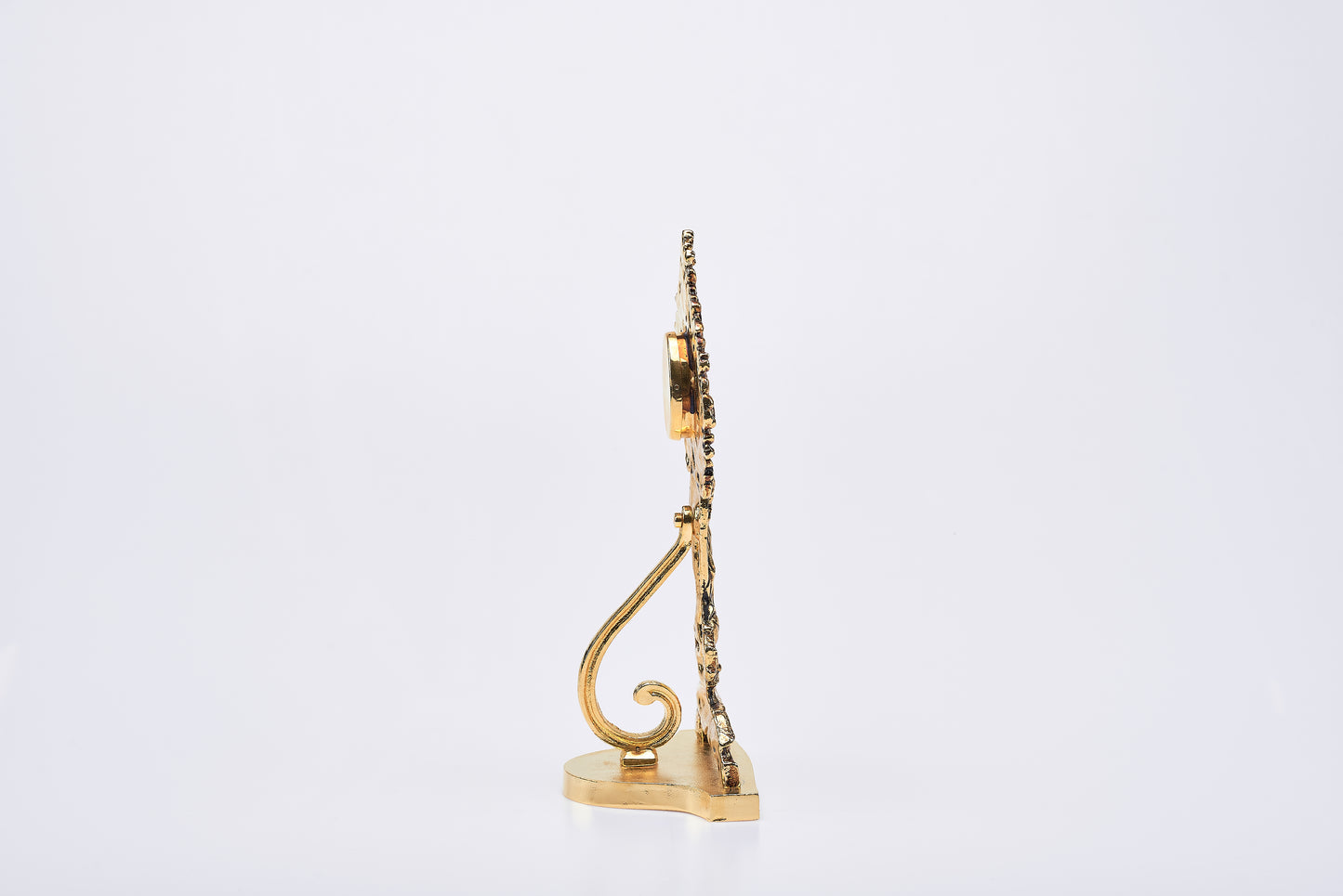 Reliquiario in Bronzo Dorato 10,5 x 26 Centimetri