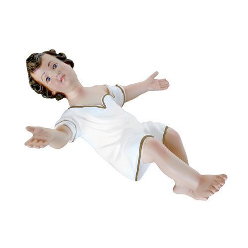 Gesù Bambino Braccia Aperte 23 cm in Resina
