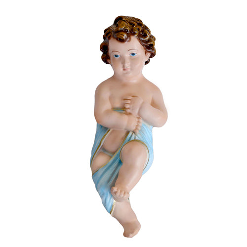 Gesù Bambino in Fasce 25 cm in Resina