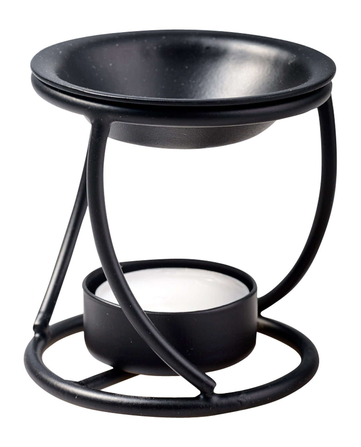 Brucia Incenso Nero Altezza 7,5 cm