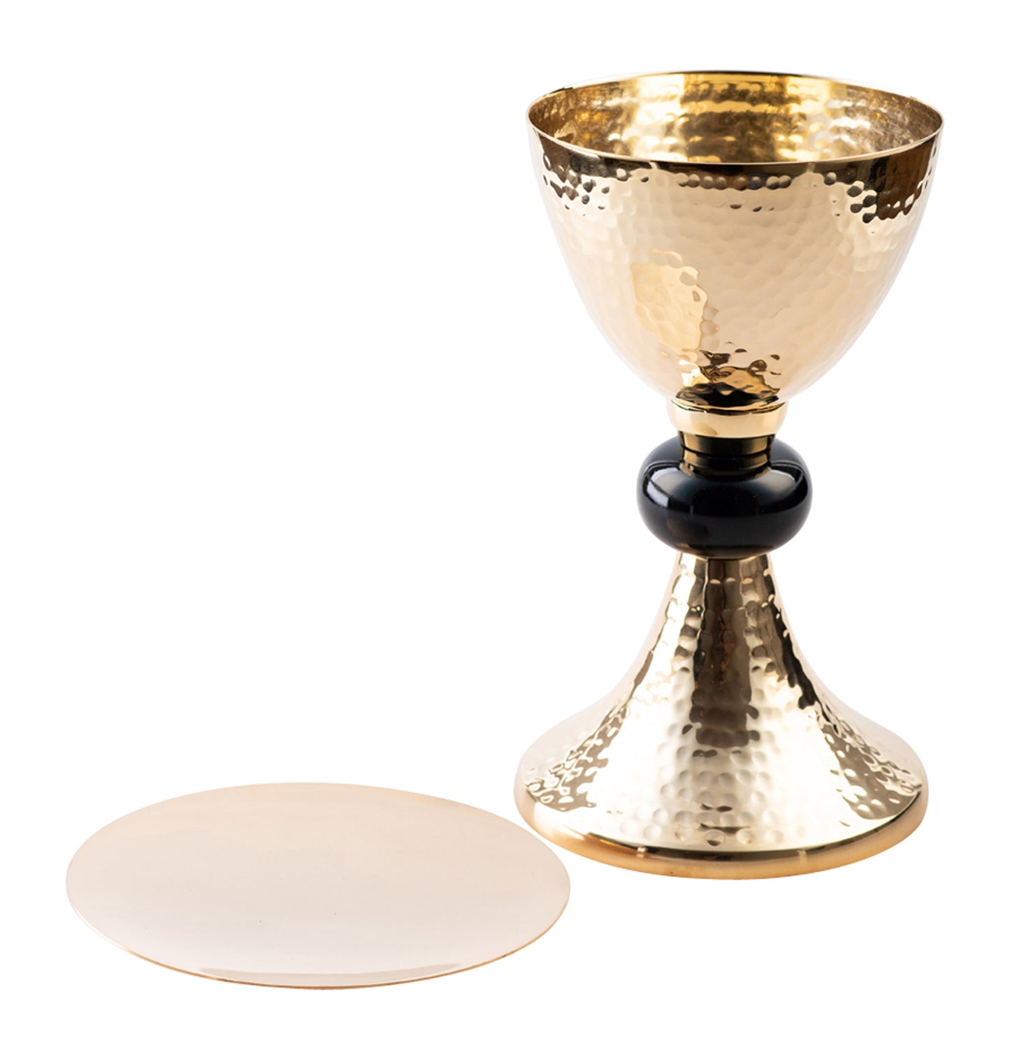 Calice in Ottone Dorato Altezza 20 cm