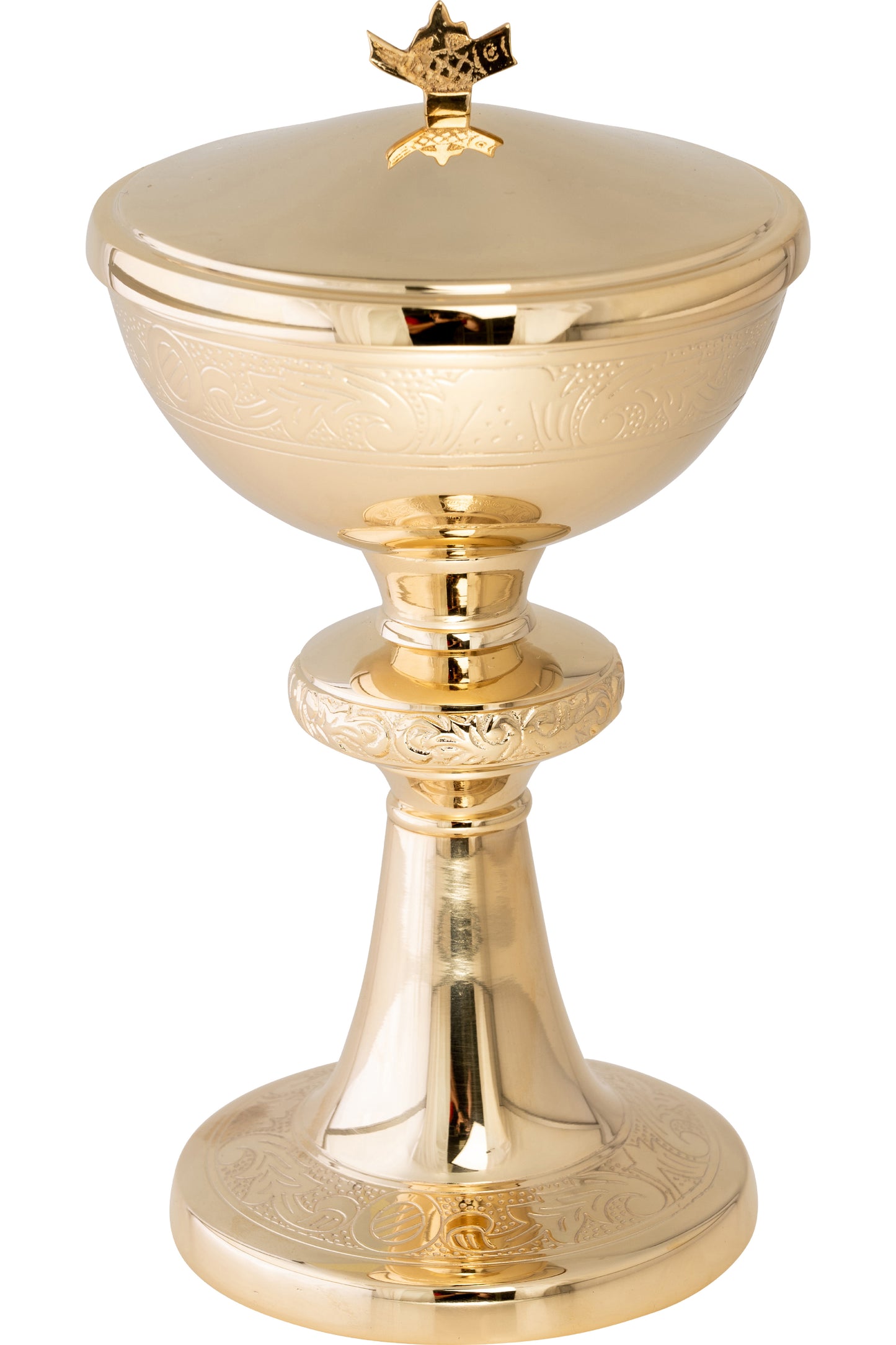 Pisside Dorato Altezza 23 cm