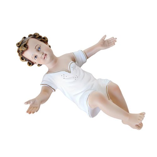 Gesù Bambino Braccia Aperte 30 cm in Resina
