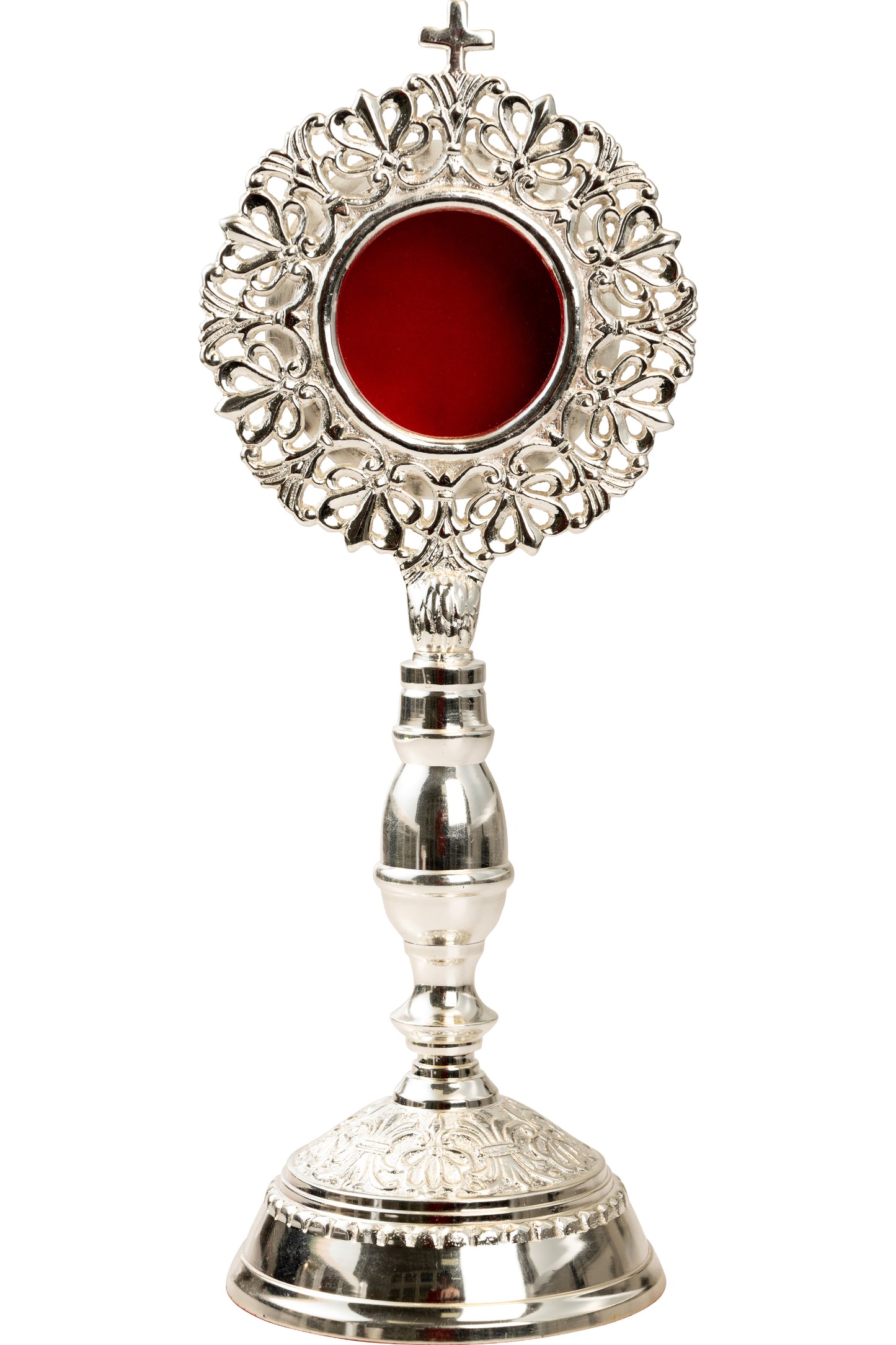 Reliquiario Argentato da Appoggio Altezza 28 cm