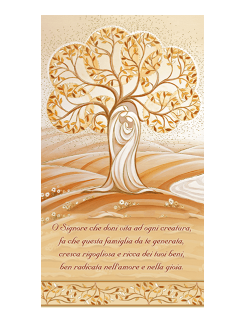 Benedizione per la Casa Albero della Vita 12x22 cm 100 Pezzi