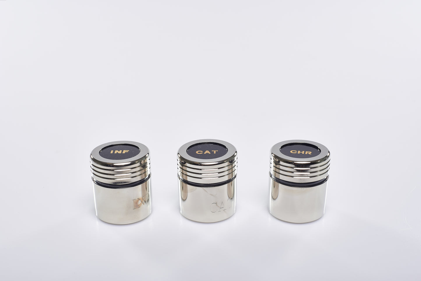 Tris Vasetti Olio Santo in Astuccio