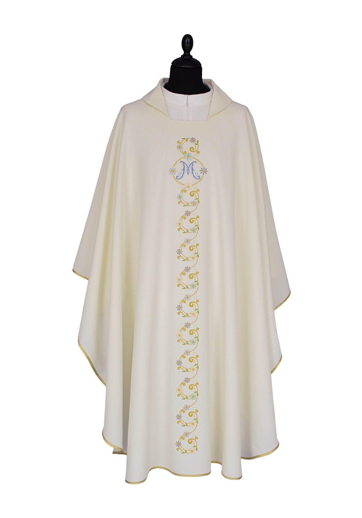 Casula Mariana Ricamata in Tessuto di Poliestere