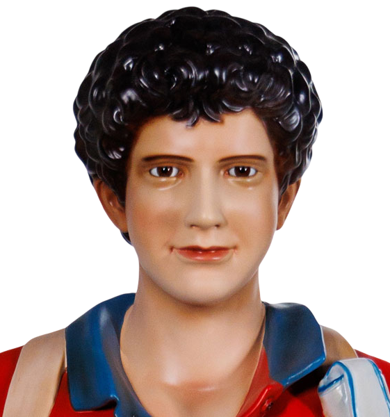 Statua San Carlo Acutis 160 cm in Vetroresina