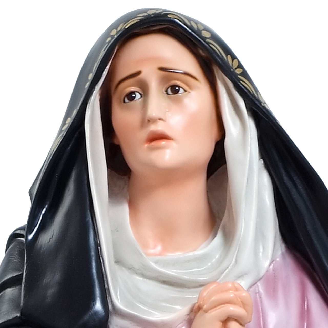 Statua Madonna Addolorata 105 cm in Resina