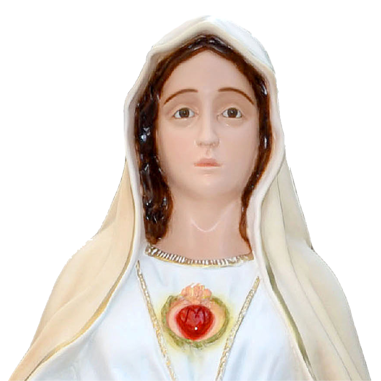Statua Madonna Fatima II Apparizione 180 cm in Vetroresina