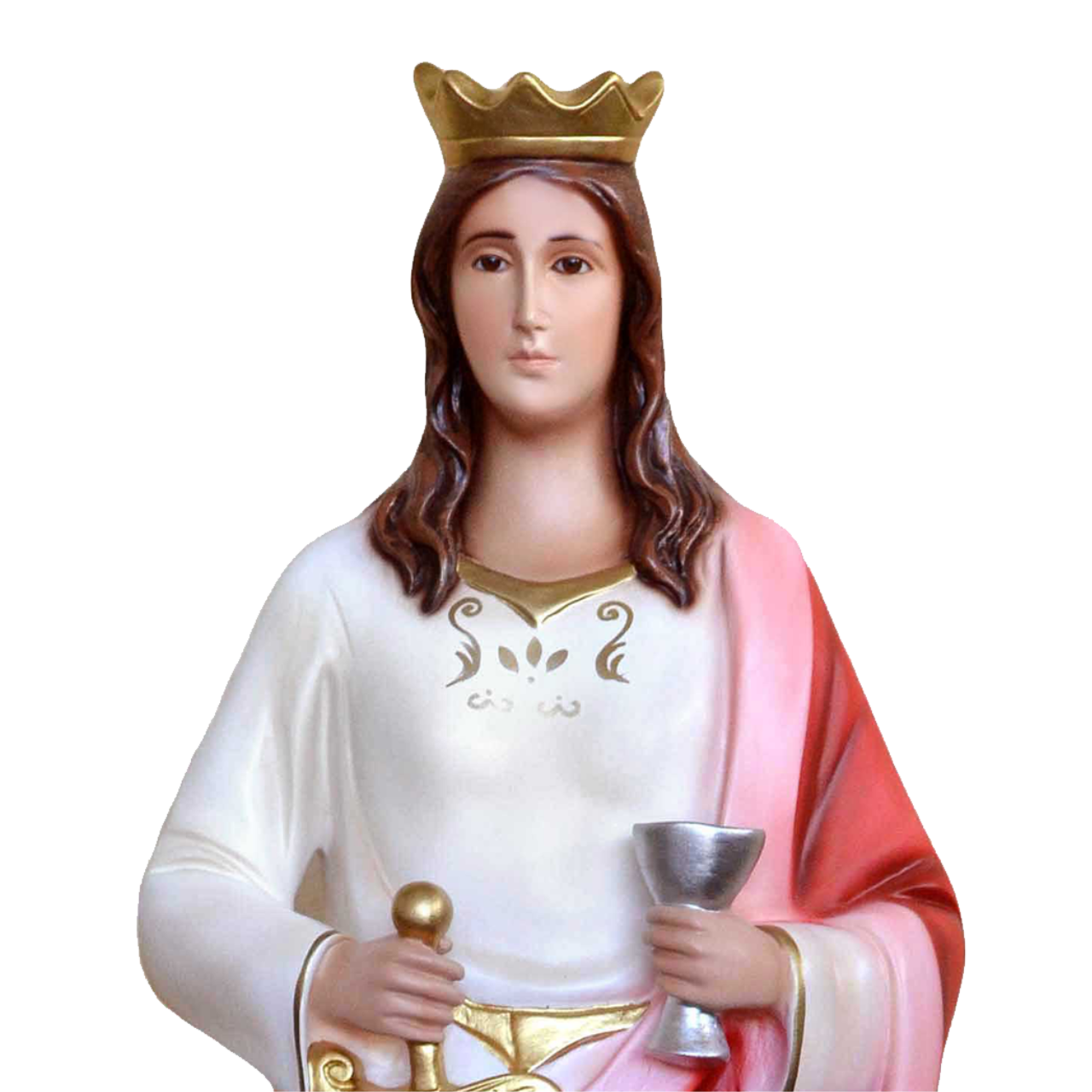Statua Santa Barbara 85 cm in Resina
