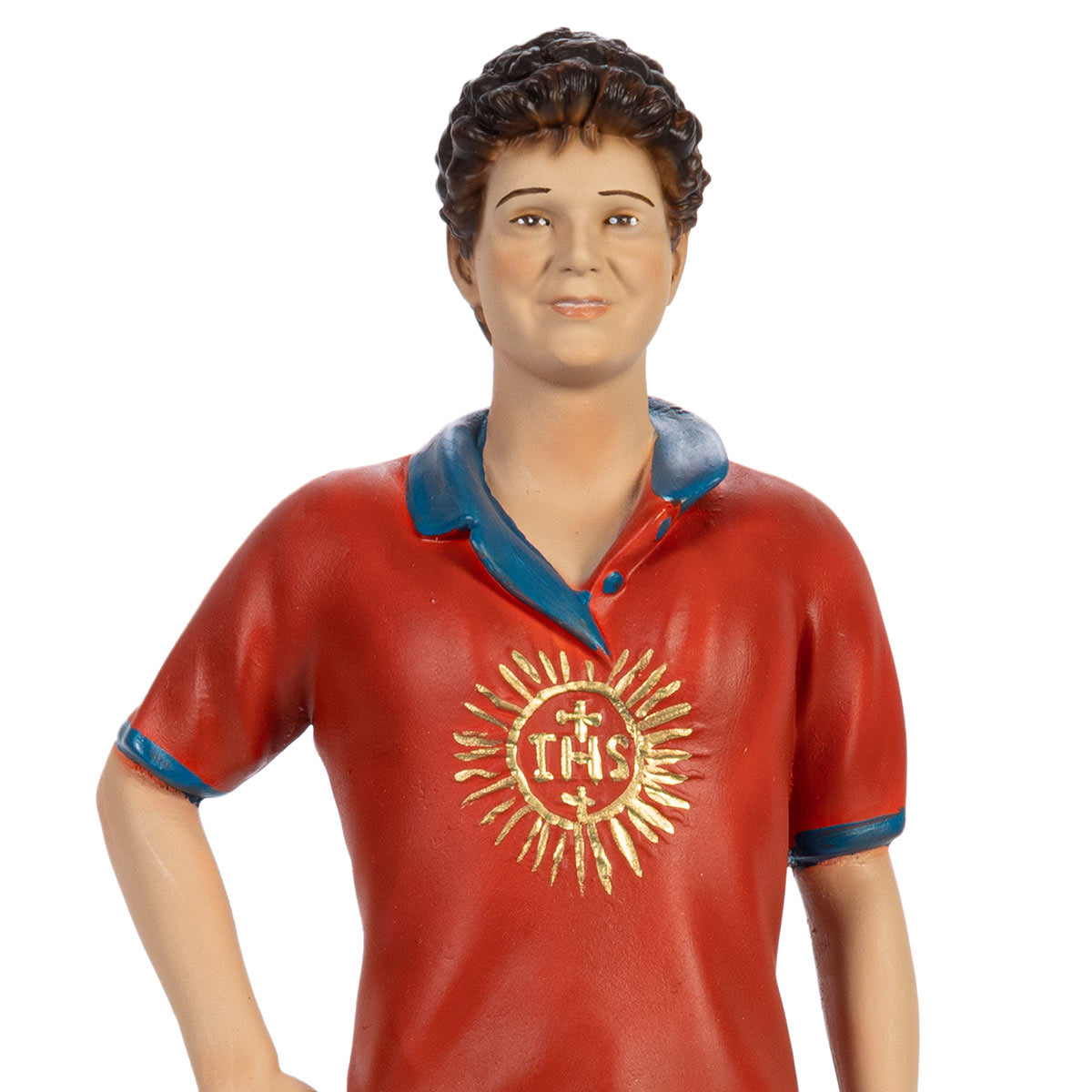 Statua San Carlo Acutis 30 cm in Resina Piena