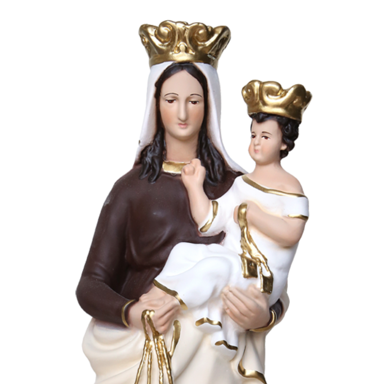 Statua Madonna del Carmine 40 cm in Resina