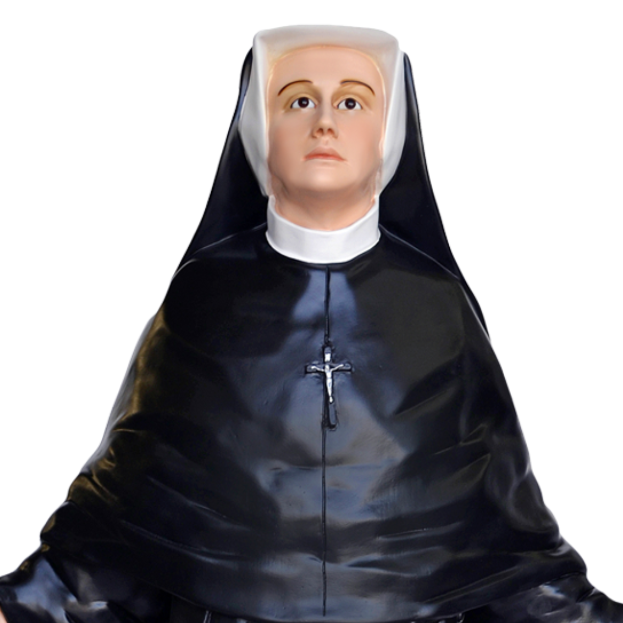 Statua Santa Faustina Kowlaska 125 cm in Vetroresina