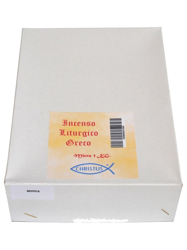 Incenso Liturgico Greco in Grani Essenza "Mirra" Confezione 1 Chilo