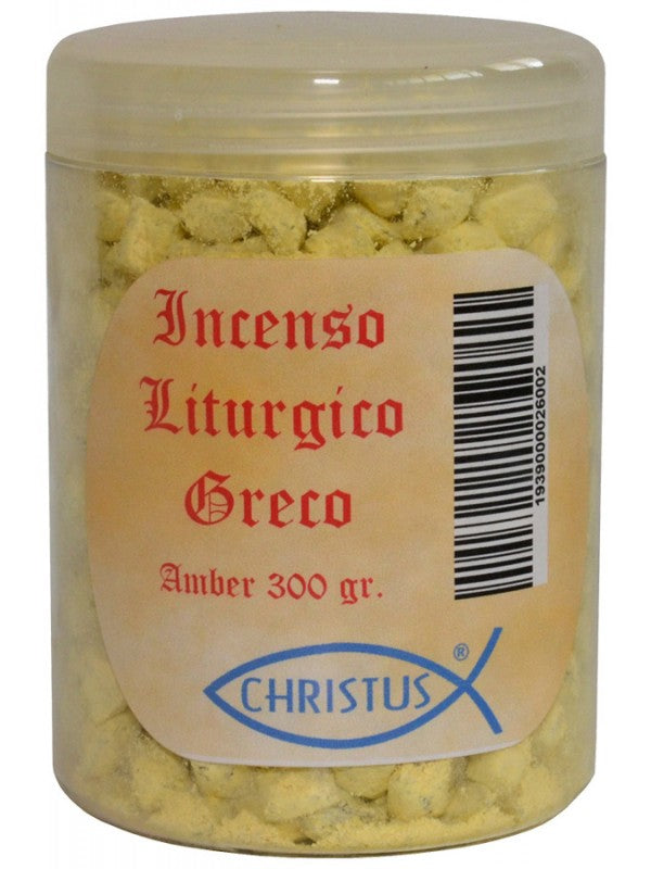 Incenso Liturgico Greco in Grani Essenza "Amber" Confezione 300 grammi
