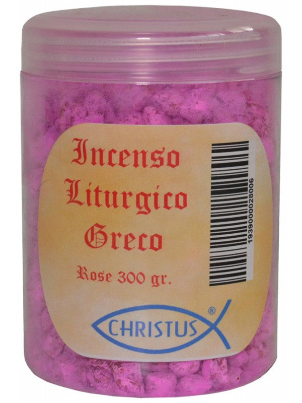 Incenso Liturgico Greco in Grani Essenza "Rose" Confezione 300 grammi