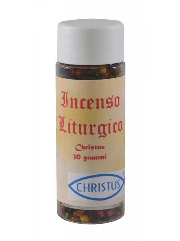 Incenso Liturgico in Grani Essenza "Christus" Barattolo 30 grammi