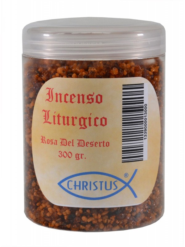 Incenso Liturgico in Grani Essenza "Rosa del Deserto" Confezione 300 grammi