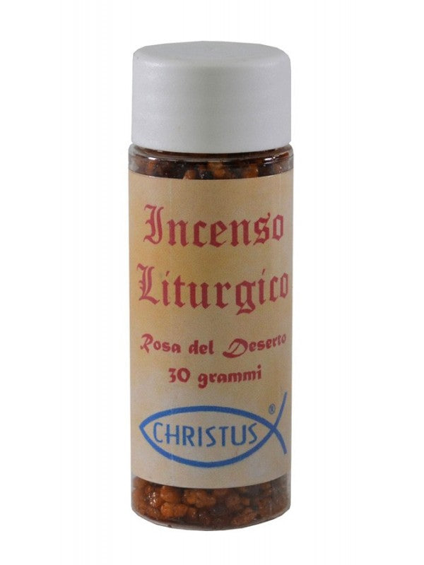 Incenso Liturgico in Grani Essenza "Rosa del Deserto" Barattolo 30 grammi