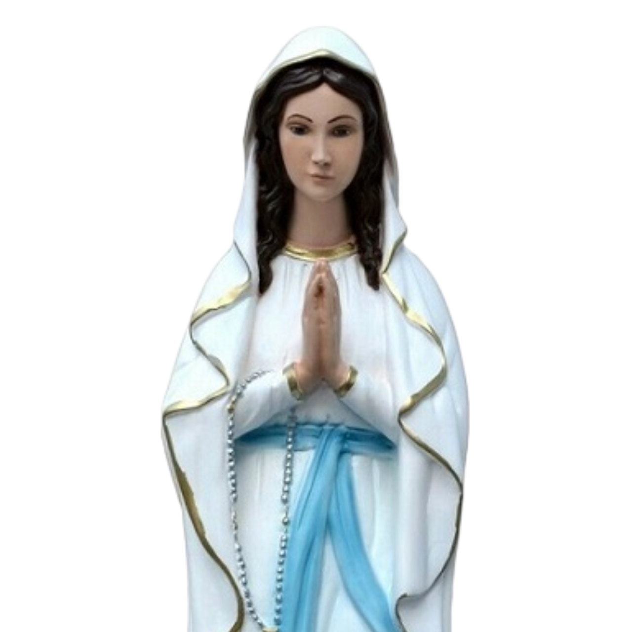 Statua Madonna Lourdes 40 cm in Resina
