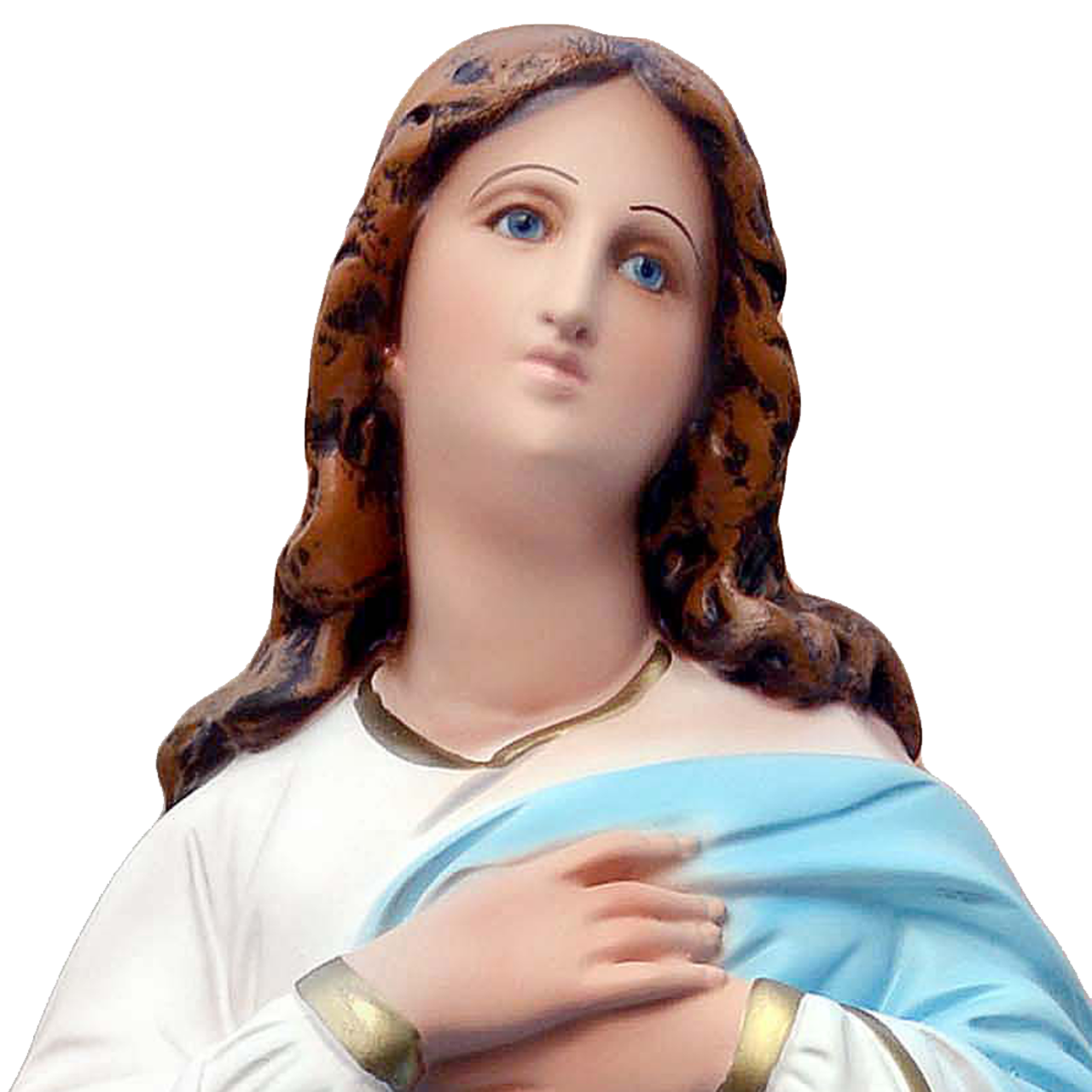 Statua Madonna Assunta del Murillo 60 cm in Resina