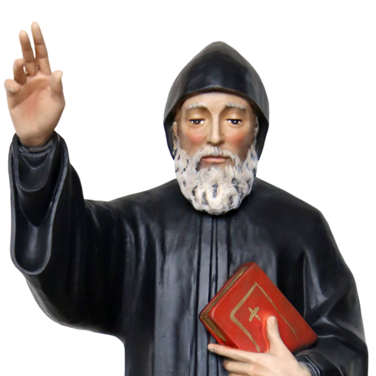 Statua San Charbel 30 cm in Resina Piena