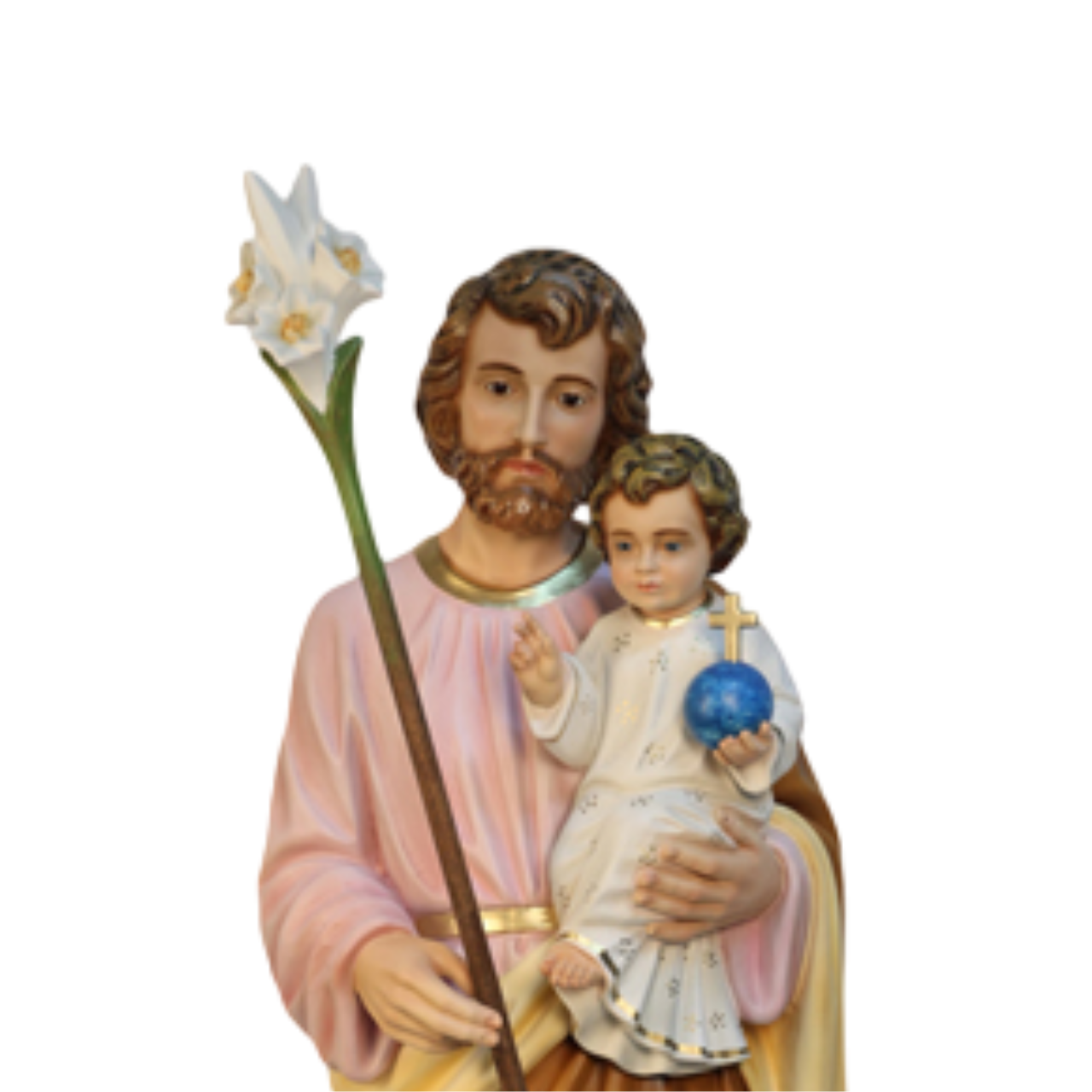 Statua San Giuseppe 115 cm in Resina
