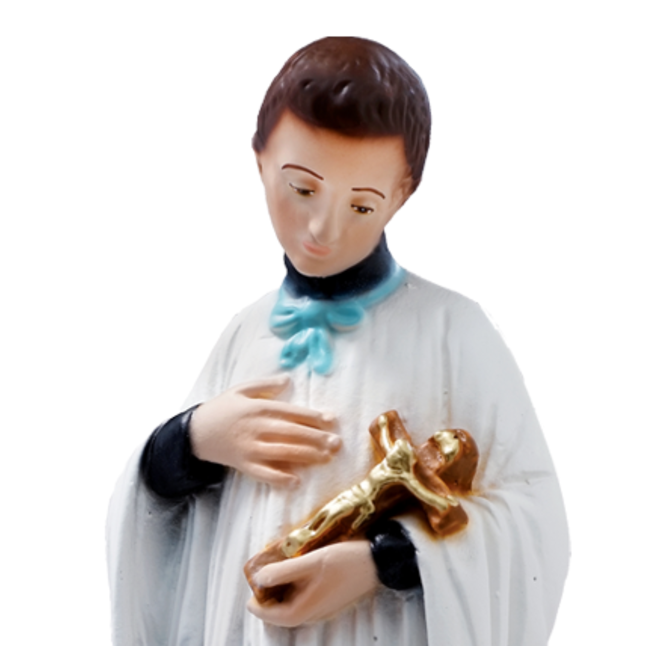 Statua San Luigi 30 cm in Resina Piena