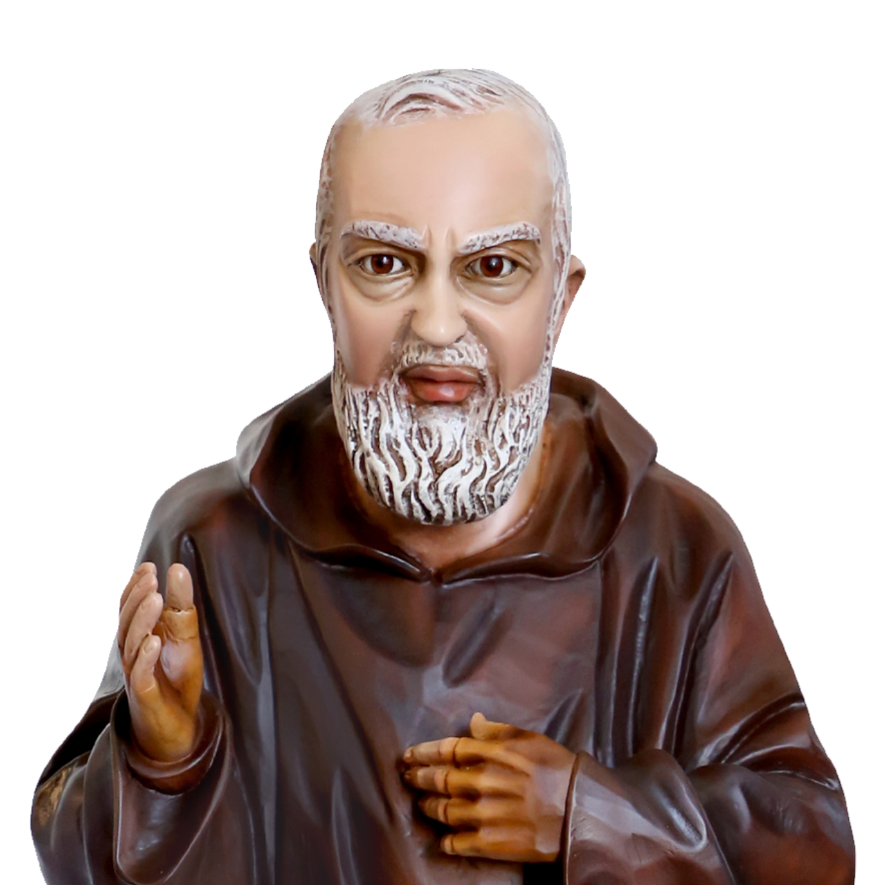 Statua San Padre Pio 90 cm in Resina