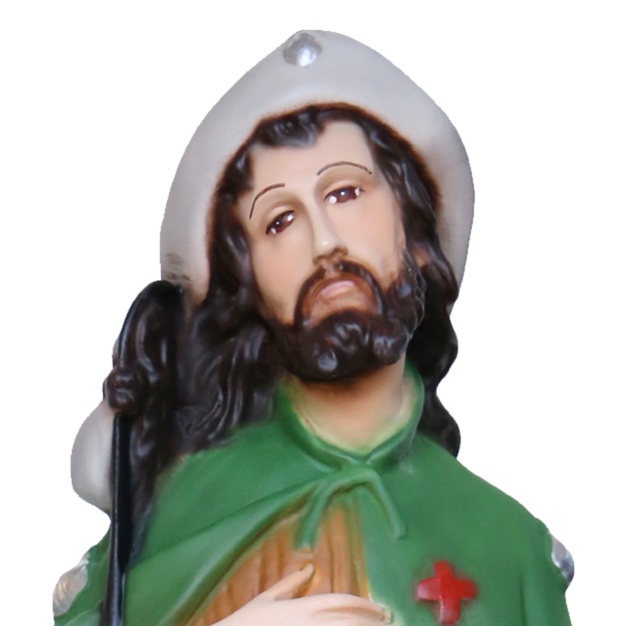Statua San Rocco 45 cm in Resina