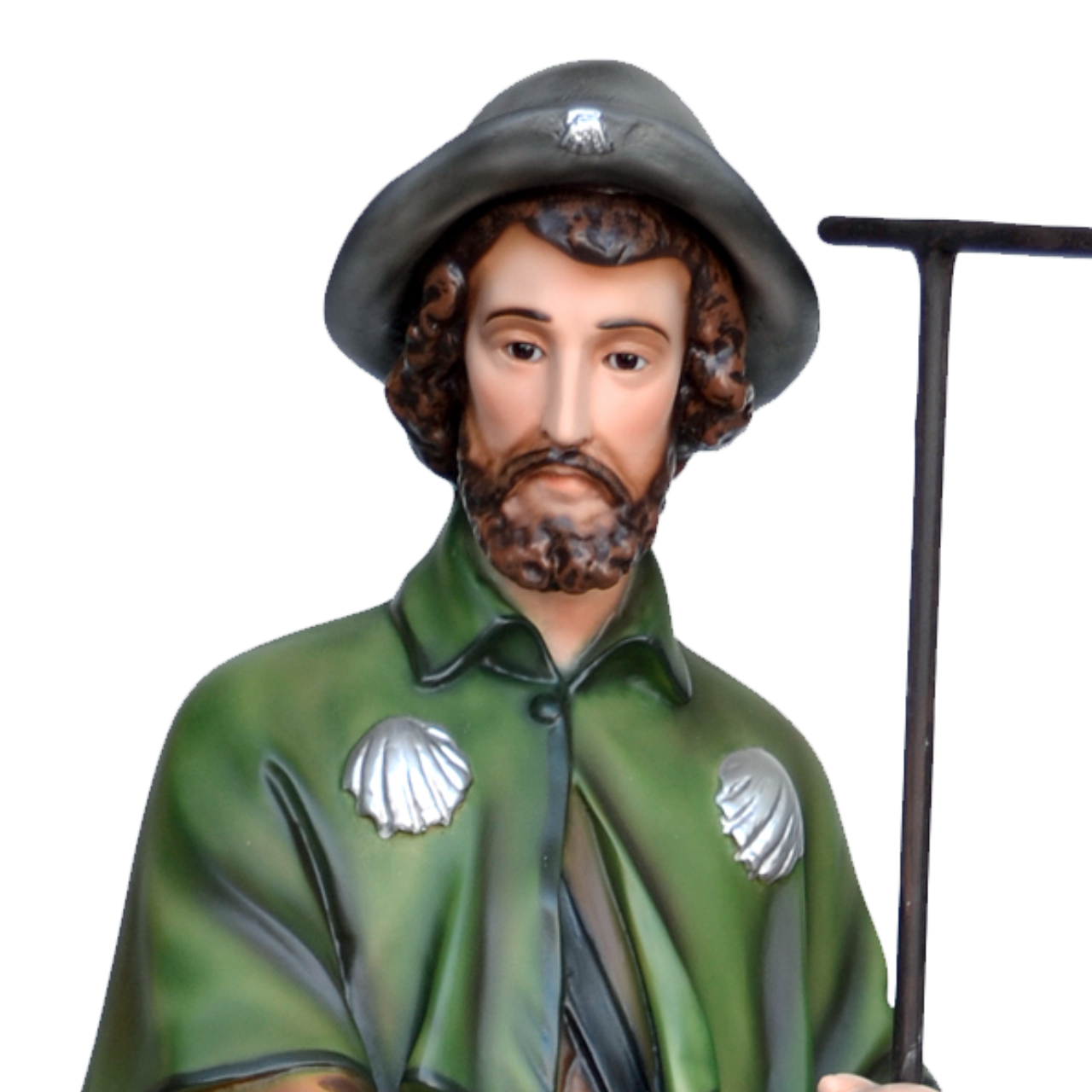 Statua San Rocco 80 cm in Resina
