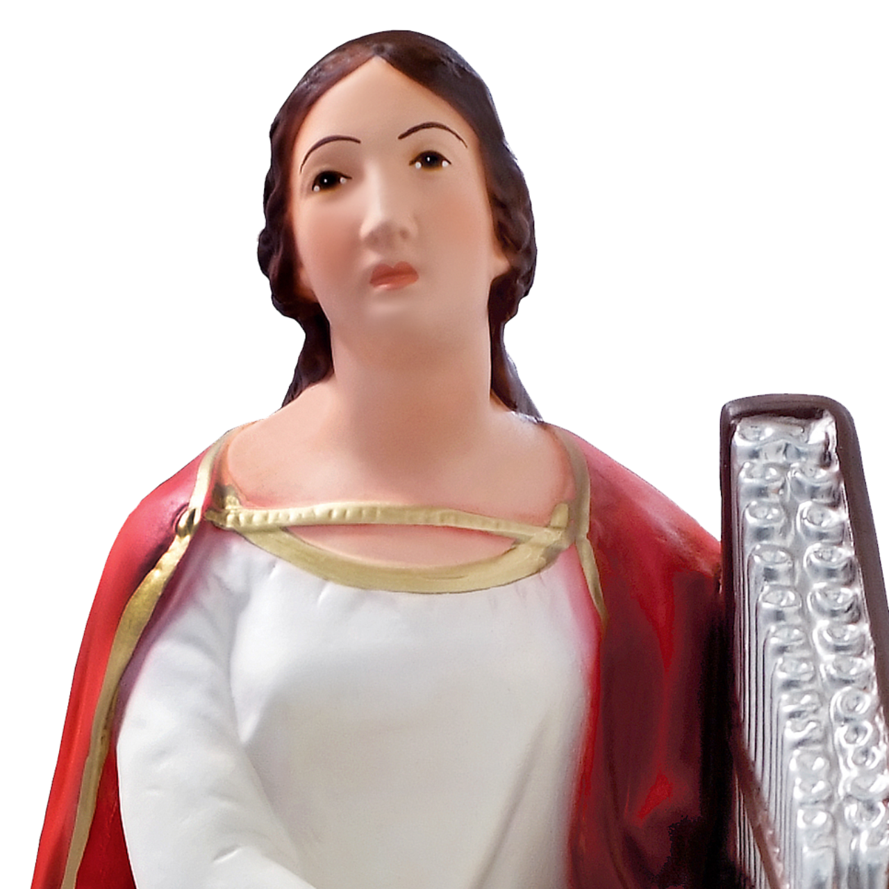 Statua Santa Cecilia 40 cm in Resina