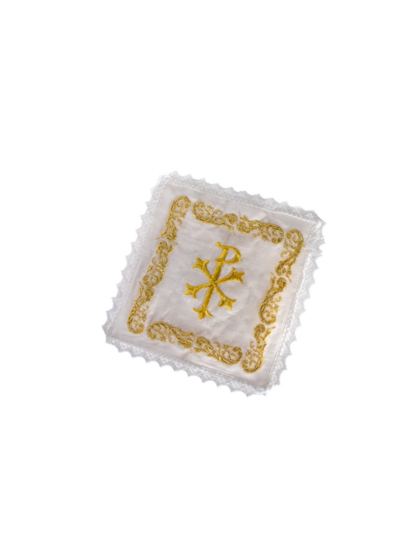 Servizio da Messa in Lino 100% con Ricamo PAX