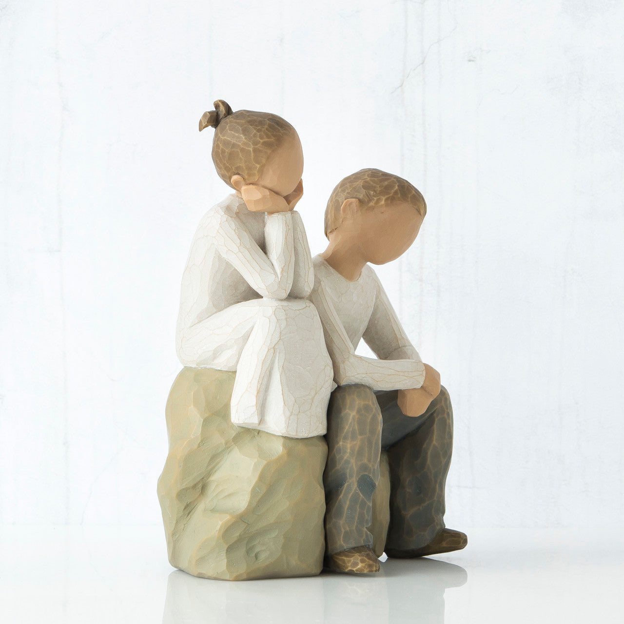Statuetta Willow Tree 26187 Fratello e Sorella 14 Centimetri