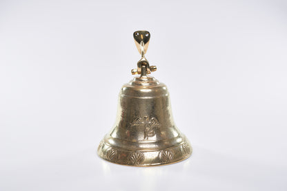 Campana in Ottone con Attacco a Muro Altezza 18 Centimetri