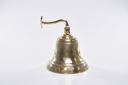 Campana in Ottone con Attacco a Muro Altezza 18 Centimetri