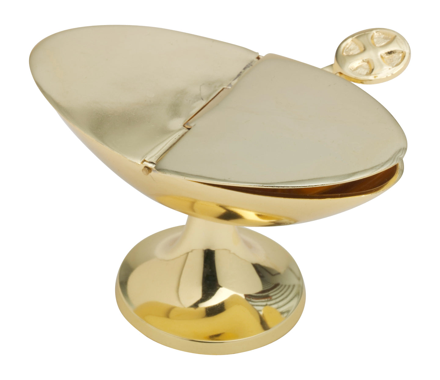 Navetta Classica in Ottone Dorato Altezza 7 cm