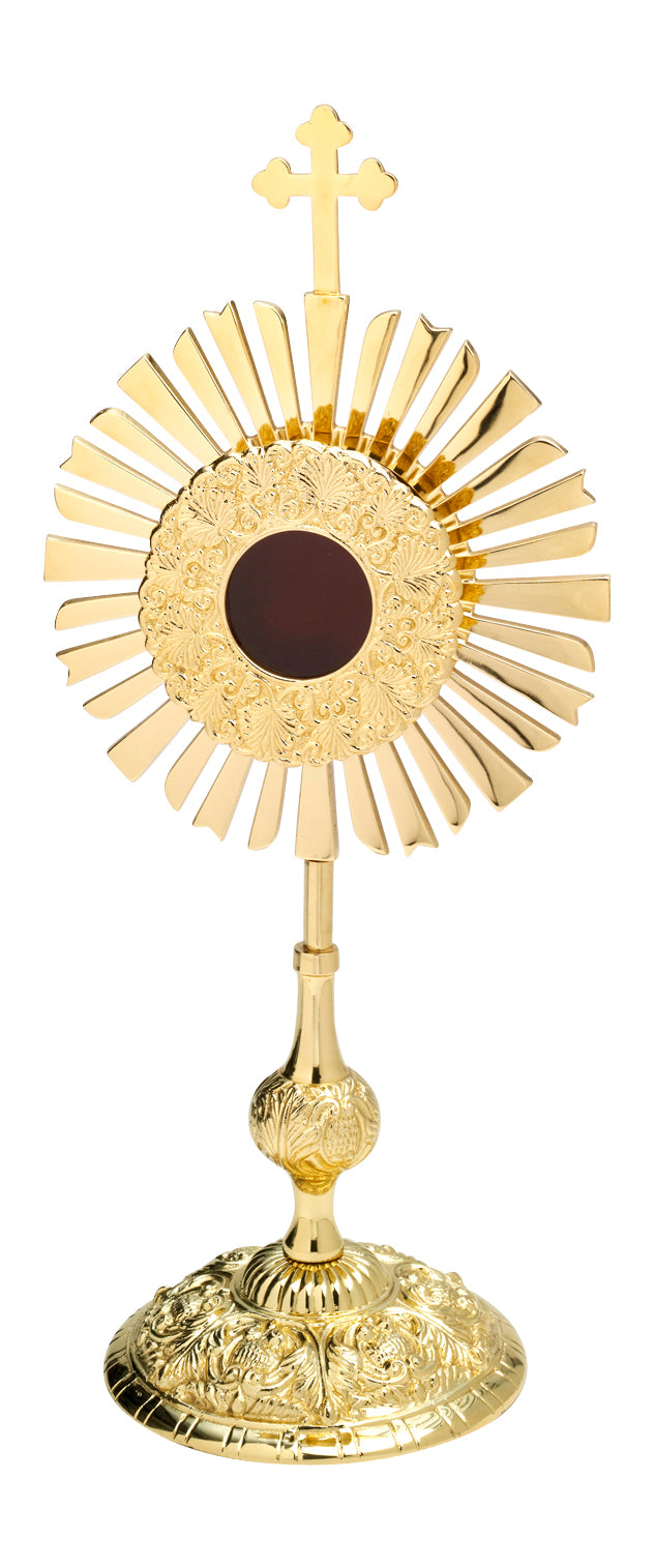 Reliquiario Dorato da Appoggio Altezza 44 cm