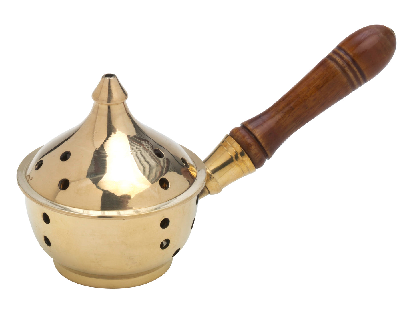 Padella Brucia Incenso in Ottone Dorato Diametro 7 cm