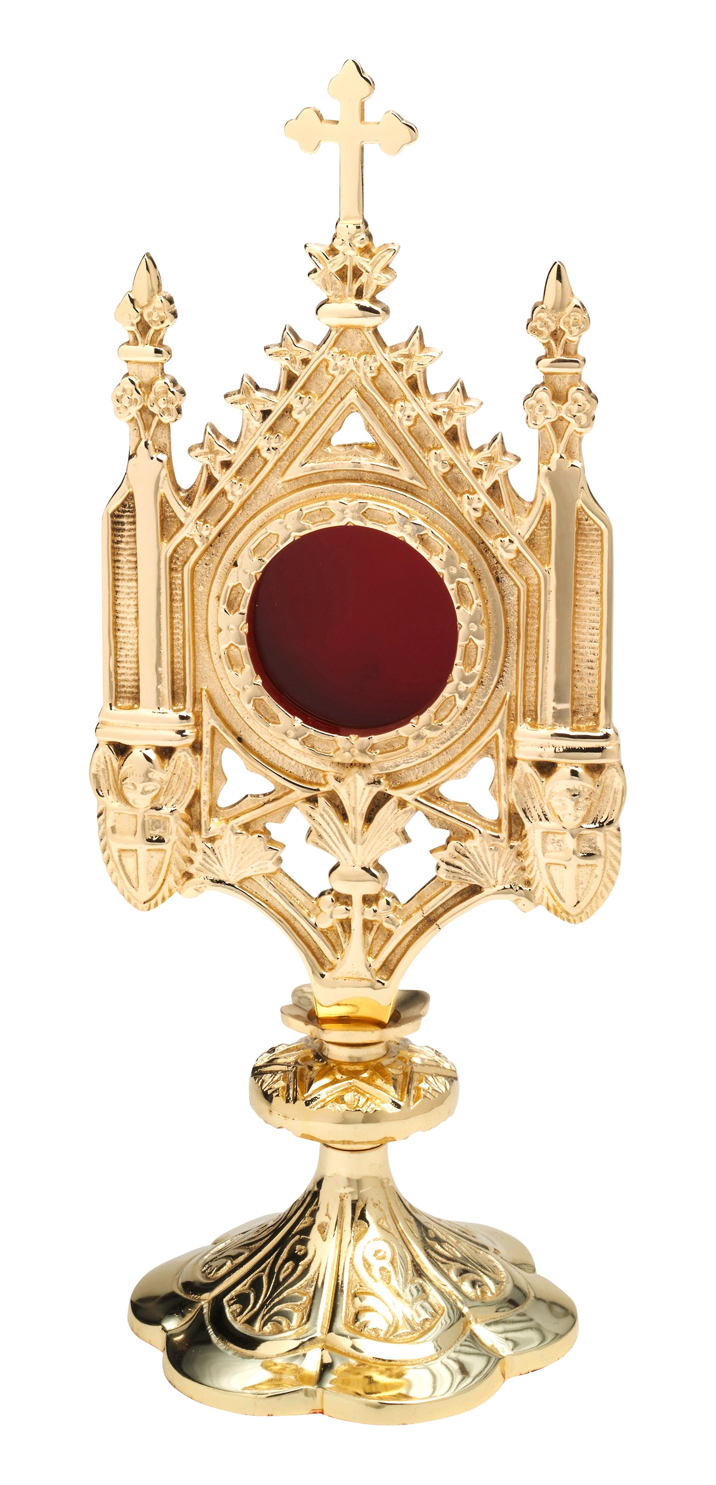 Reliquiario Dorato da Appoggio Altezza 29 cm