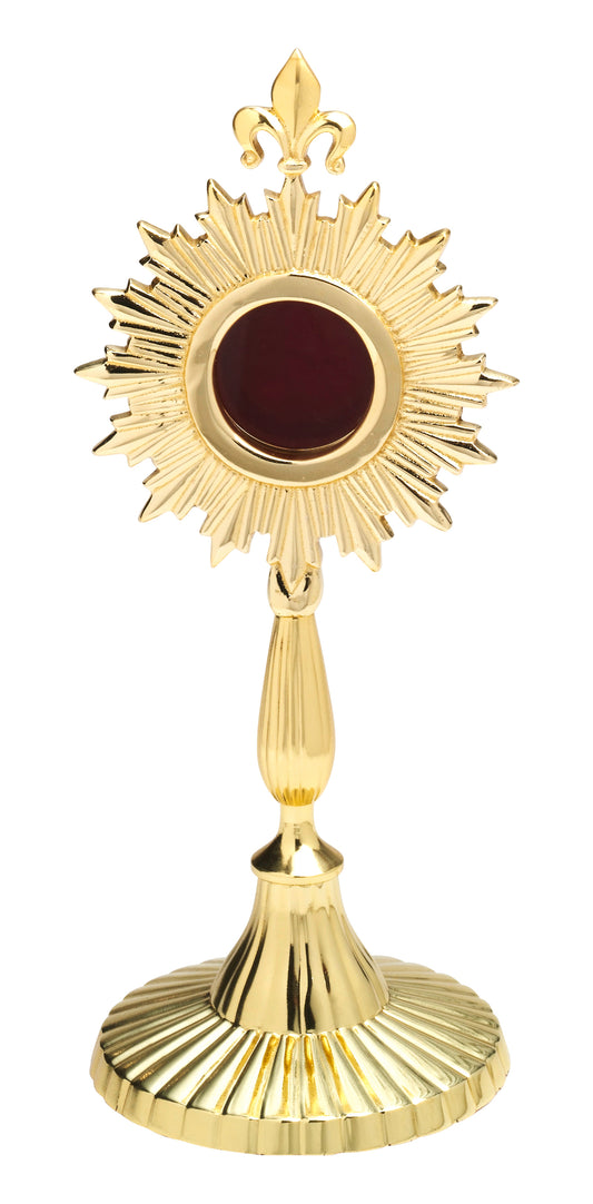 Reliquiario Dorato da Appoggio Altezza 23 cm