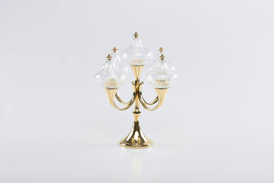 Lampada a 5 Fiamme Altezza 23 Centimetri