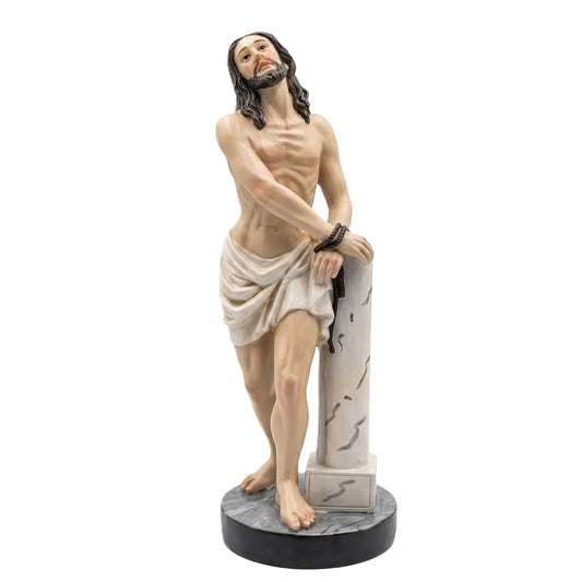 Statua Gesù Cristo alla Colonna 29,5 cm in Resina